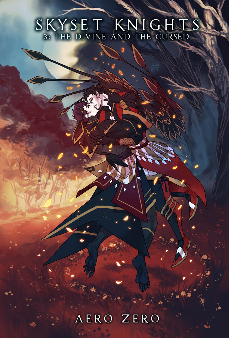 Skyset Knights 3: The Divine and the Cursed cover