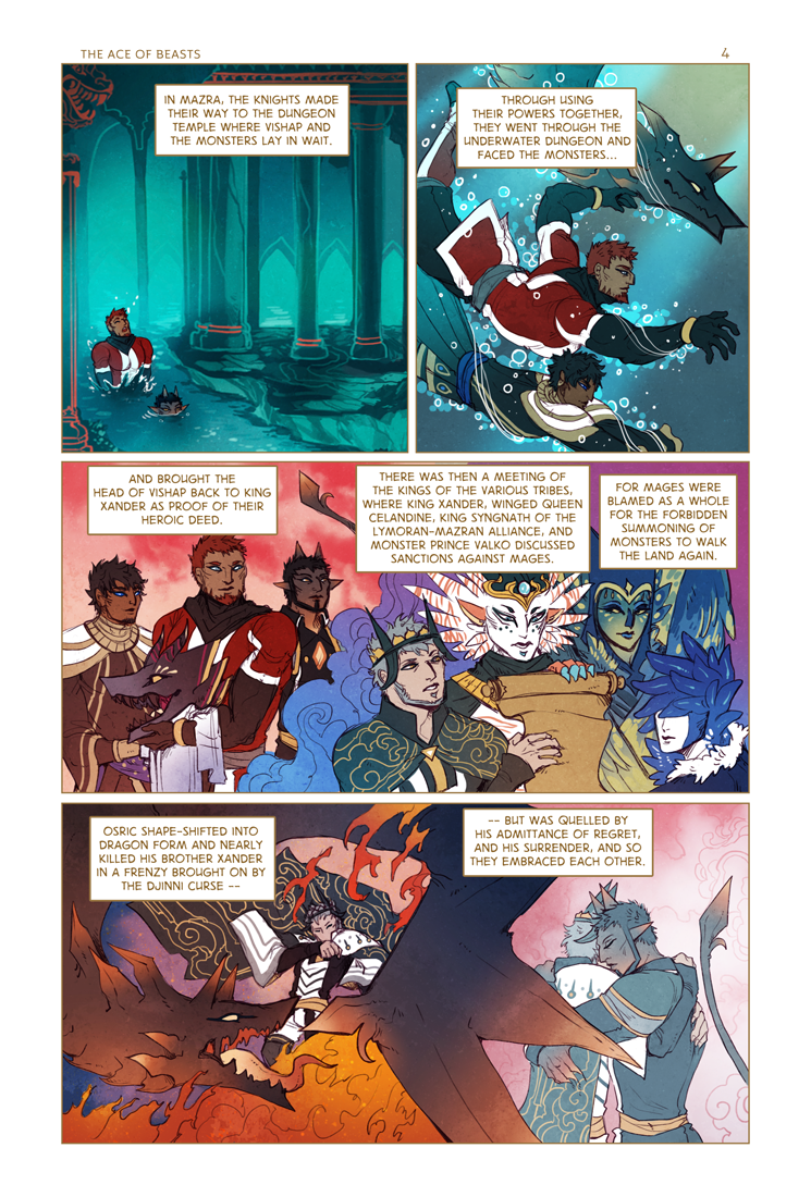 Skyset Knights: The Ace of Beasts page 4